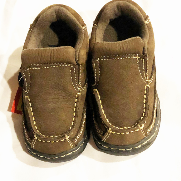 Zebra shoes toddler boys size 7M leather upper new - Picture 7 of 8